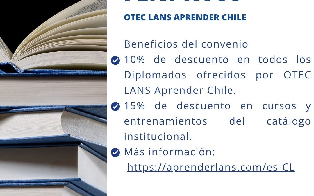 Convenio OTEC LANS Aprender Chile: Formación especializada en el área de la salud