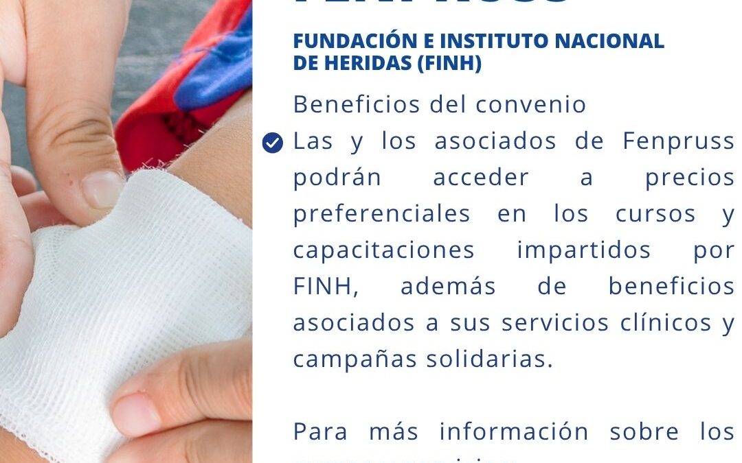 Convenio Fundación e Instituto Nacional de Heridas (FINH)