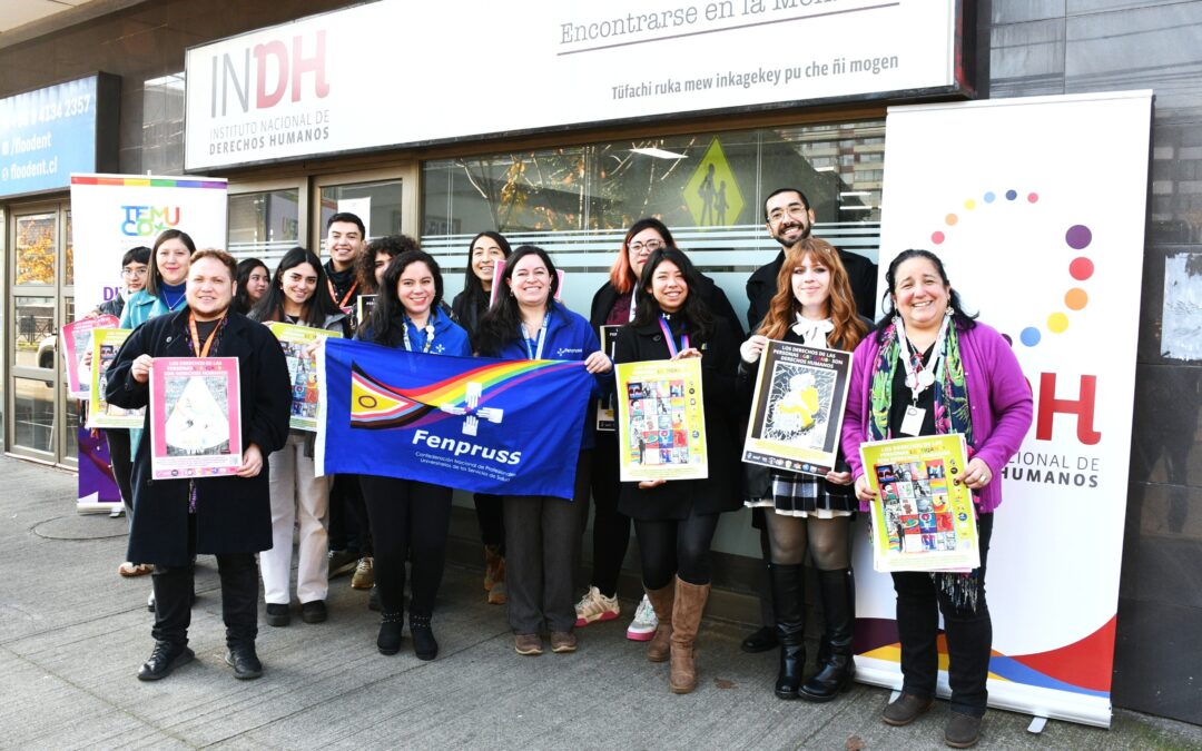 Coordinación Fenpruss Araucanía Sur se hace presente en el lanzamiento de la campaña «Los derechos de las personas LGBTIQANB+ son derechos humanos”