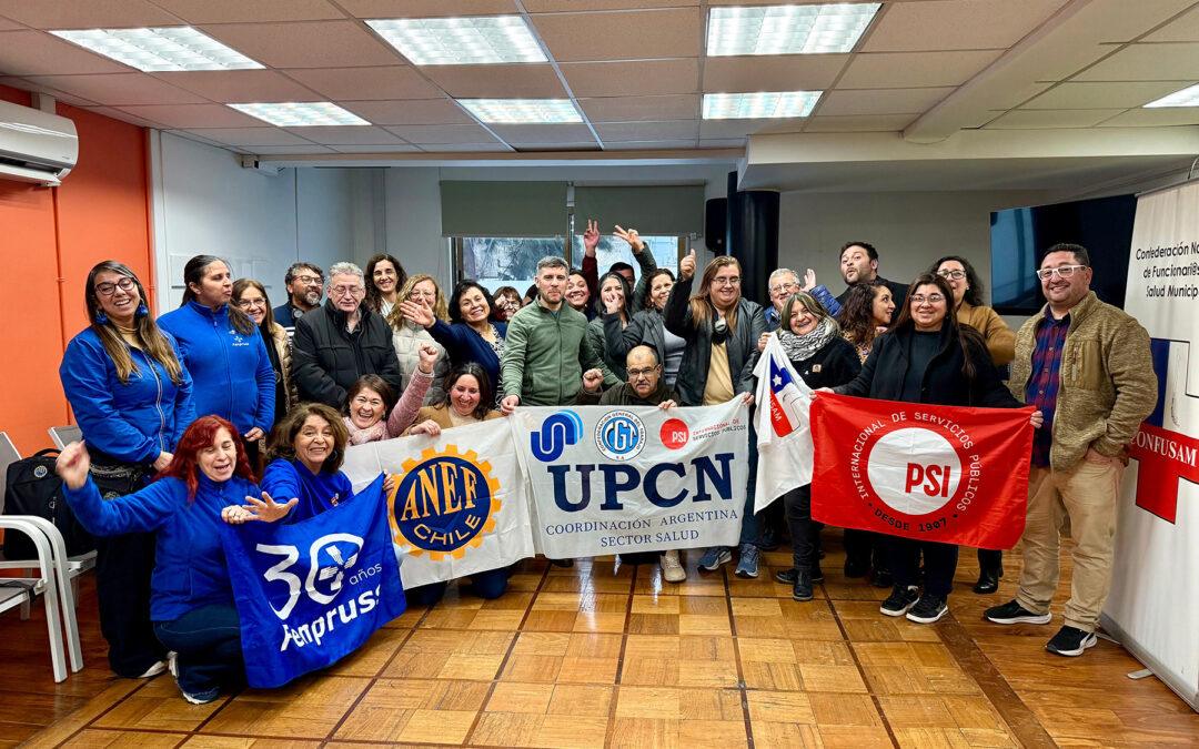 Fenpruss participó de SUBRAC ISP junto a sindicatos de Chile, Uruguay, Argentina y Paraguay