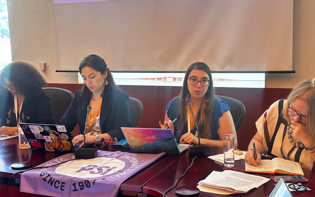 Fenpruss participó activamente de la Conferencia Regional de la Mujer de CEPAL