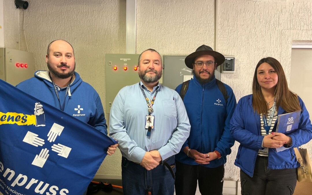 Fenpruss avanza en la defensa de derechos laborales en el Cesfam Víctor Manuel Fernández