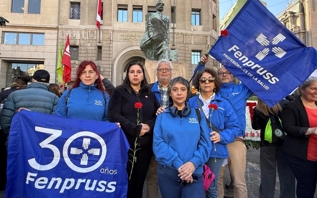 DD.HH.: Fenpruss participa en Romería convocada por la CUT en el marco de la conmemoración del 11 de Septiembre
