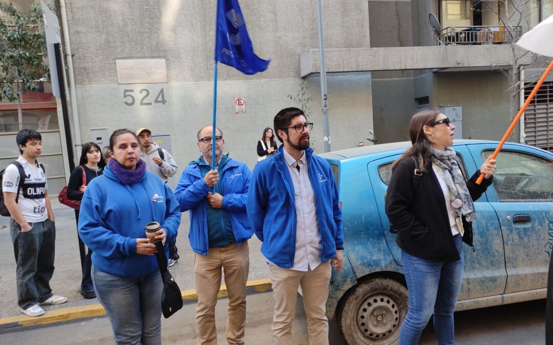No más violencia laboral: Fenpruss junto a gremios de la Salud se manifiesta contra violencia en Hospital Base San José de Osorno