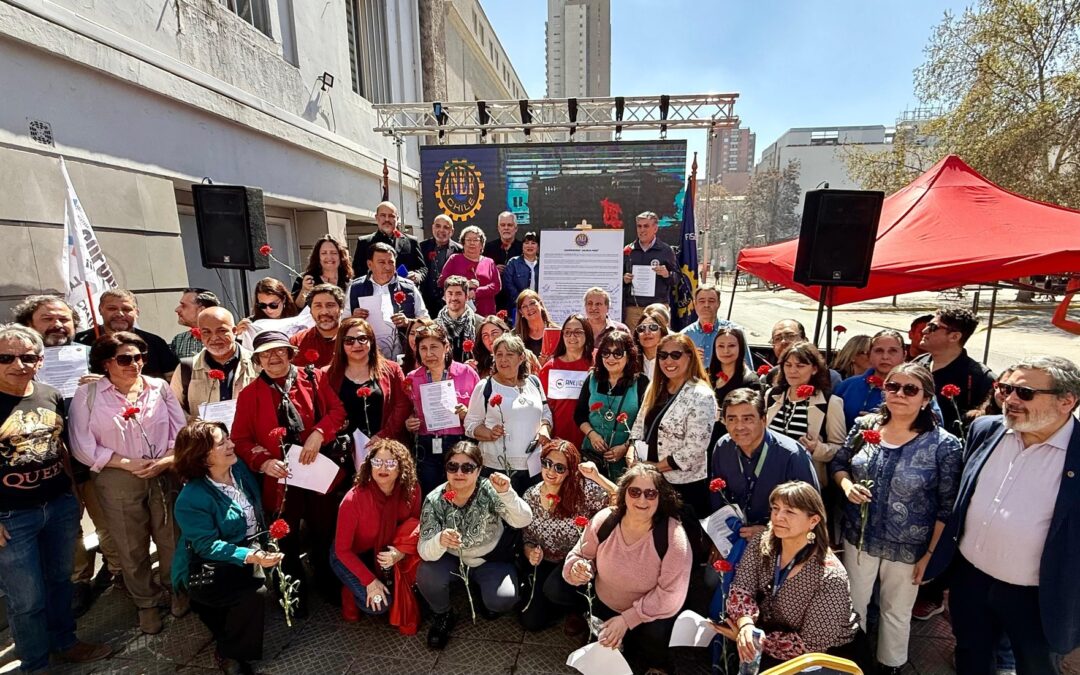 Por la justicia, memoria, dignidad de los trabajadores y la defensa de los Derechos Humanos: Fenpruss participa  en el acto de lanzamiento de «Compromiso Nunca Más»