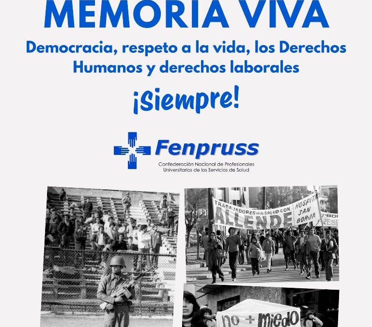 Desde Fenpruss conmemoramos un nuevo 11 de septiembre con la memoria viva