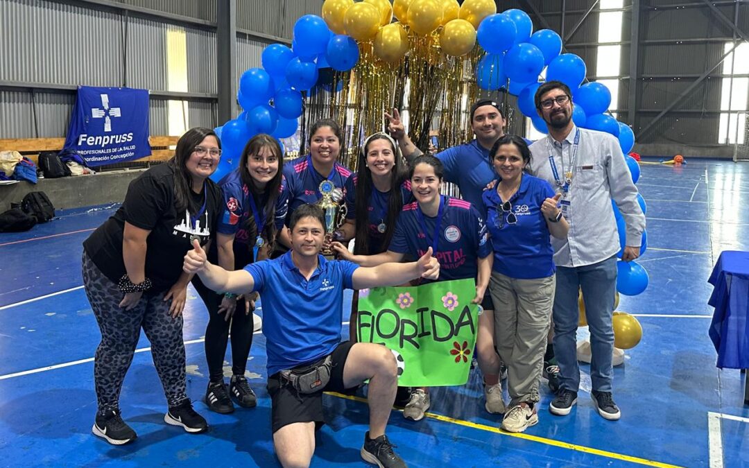 Fenpruss CESFAM Víctor Manuel Fernández celebra los #30AñosFenpruss con las Olimpiadas “Copa Claudio González Jara”