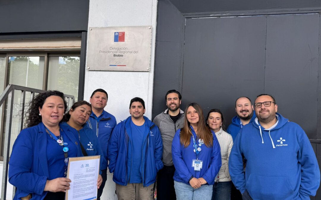 Fenpruss Coordinación Concepción entrega carta a ministra Aguilera con demandas urgentes sobre la salud pública en el Biobío