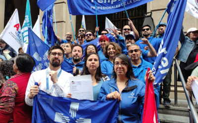 Fenpruss y gremios del Estado entregaron petitorio para negociación del sector público