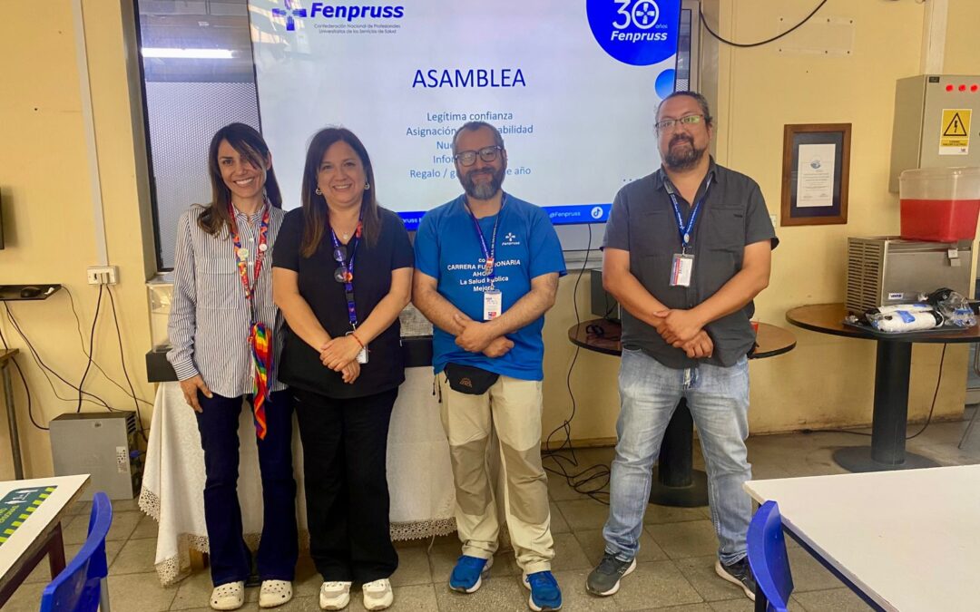 Fenpruss Melipilla fortalece su organización en una nueva asamblea junto a dirigencias nacionales y regionales