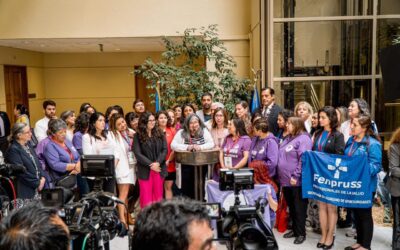 Fenpruss se hizo presente en votación de proyecto que crea el Sistema Nacional de Cuidados