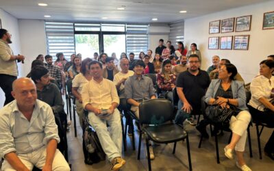 Dirigentes y dirigentas de la Base Fenpruss Servicio de Salud Arauco realizan reunión con socios y socias