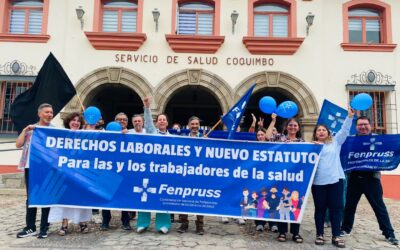  Fenpruss Dirección Servicio de Salud Coquimbo se moviliza por la aprobación del Reajuste del Sector Público