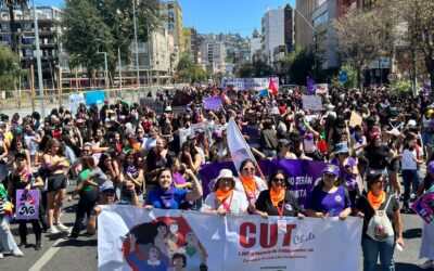 Fenpruss se hace presente en la conmemoración del #8M junto a las mujeres trabajadoras