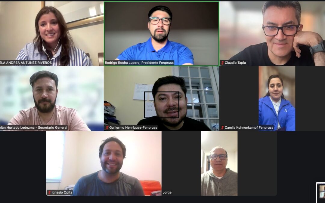 Fenpruss se reunió con Colegio de Kinesiólogos/as para abordar reforma al Código Sanitario