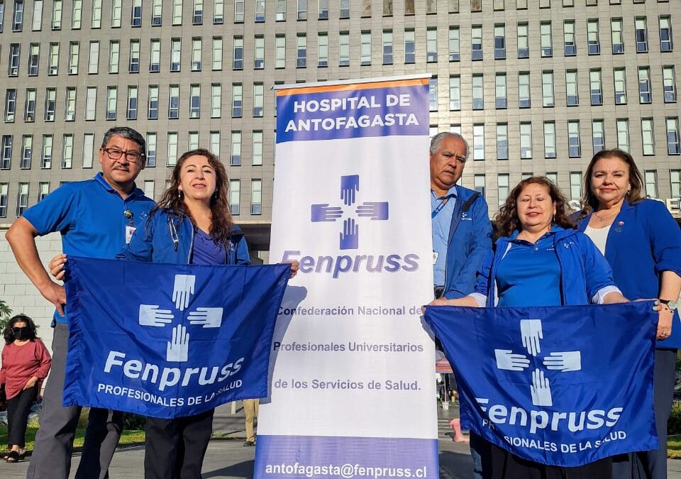 Fenpruss Antofagasta expone crisis estructural del hospital regional ante el Presidente Kast