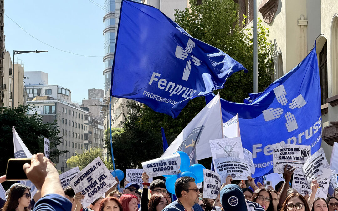 Fenpruss se sumó a movilización de enfermeras/os por Código Sanitario