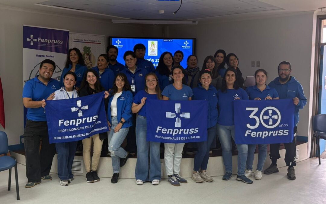 Fenpruss Araucanía Sur impulsa trabajo sindical en reunión de coordinación zonal