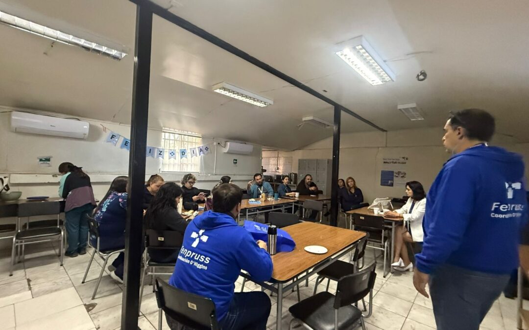 Fenpruss Hospital de Graneros realiza asamblea y fortalece formación sindical 