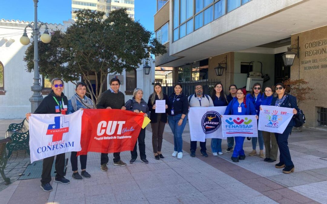 Fenpruss Rancagua alza la voz ante recorte que amenaza la salud pública