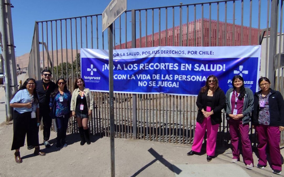 Fenpruss Hospital Alto Hospicio se manifiesta frente al recorte en salud pública