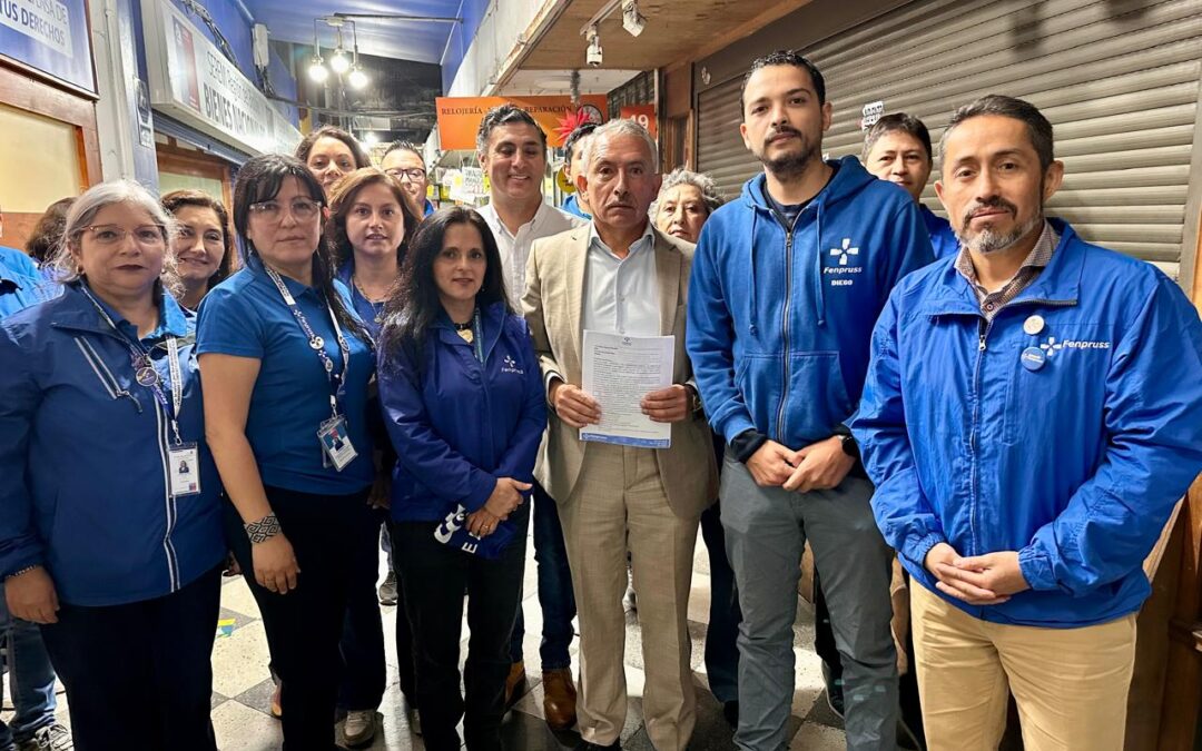 Coordinación Fenpruss Talcahuano y Fenpruss Concepción articulan acción parlamentaria ante recorte en salud