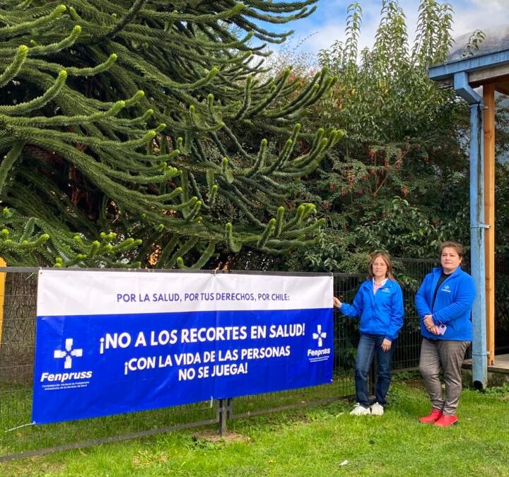 Fenpruss APS Puerto Aysén se hace presente por la defensa de la salud pública