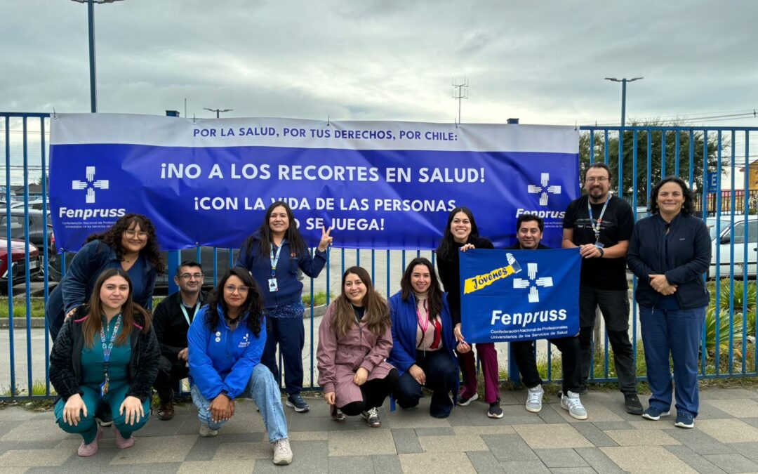 Fenpruss Hospital de Castro presente en la defensa de la salud pública