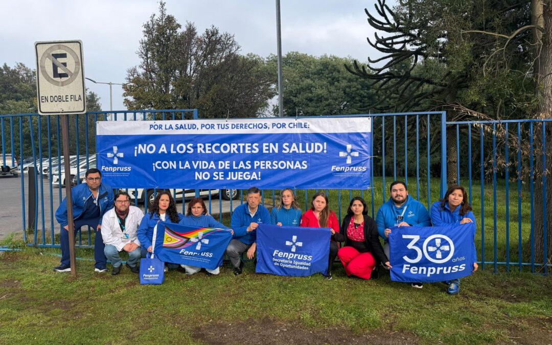 Fenpruss Coordinación Osorno se manifiesta en la red de salud provincial