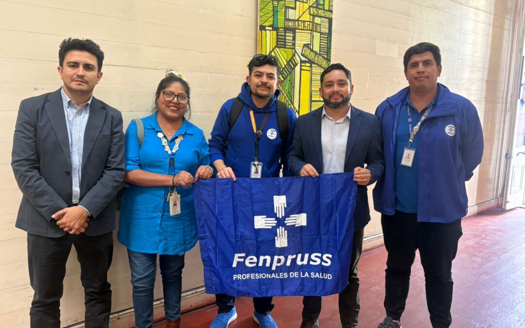 Fenpruss Alto Hospicio se reúne con diputado Carlos Carvajal y plantea urgencias de la red en Tarapacá