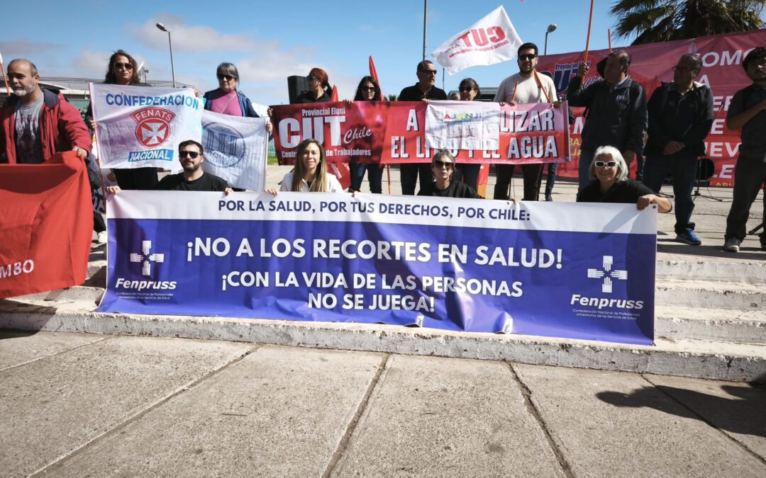 Fenpruss Coquimbo se suma a marcha convocada por la CUT 