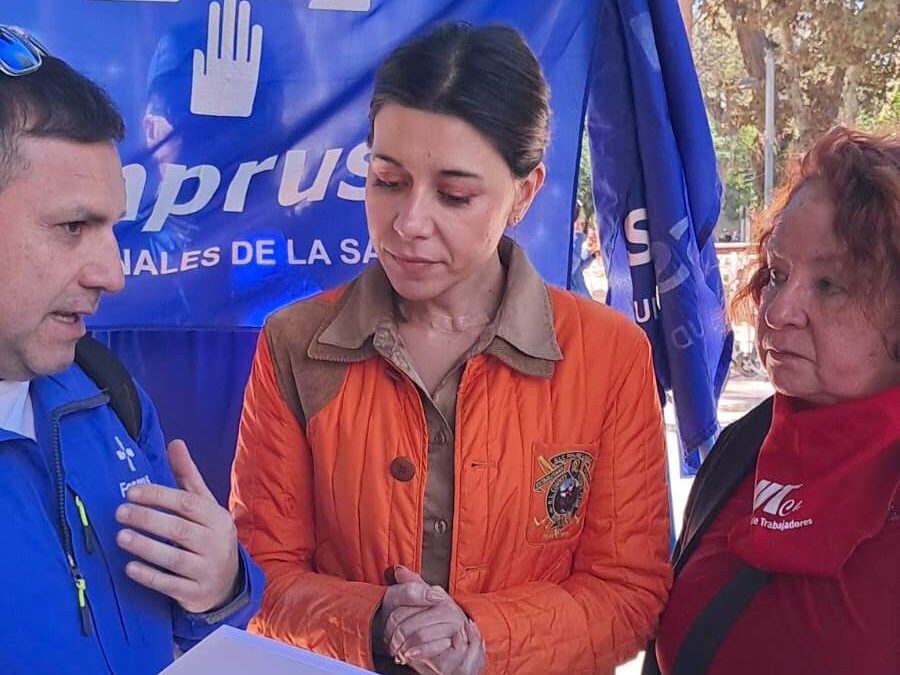 Fenpruss Copiapó en las calles por la salud pública y los derechos laborales