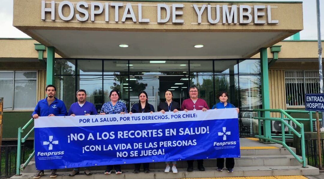 Coordinación Biobío despliega fuerza sindical en defensa de la salud pública