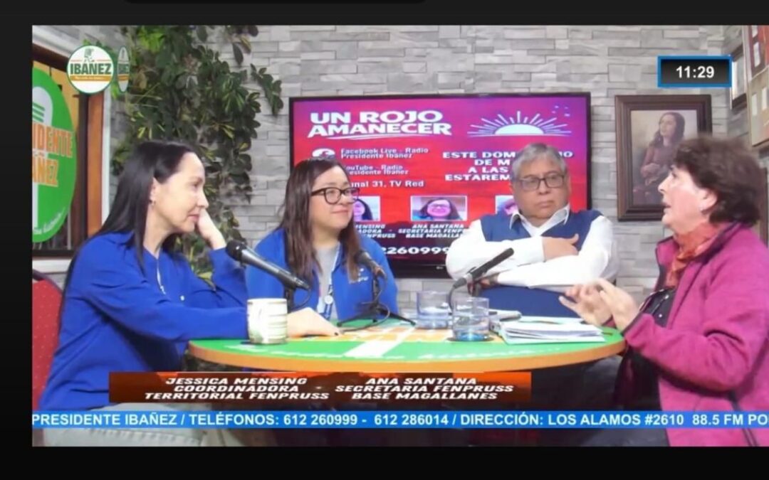 Fenpruss Magallanes aborda impacto del recorte en salud en Radio Presidente Ibáñez