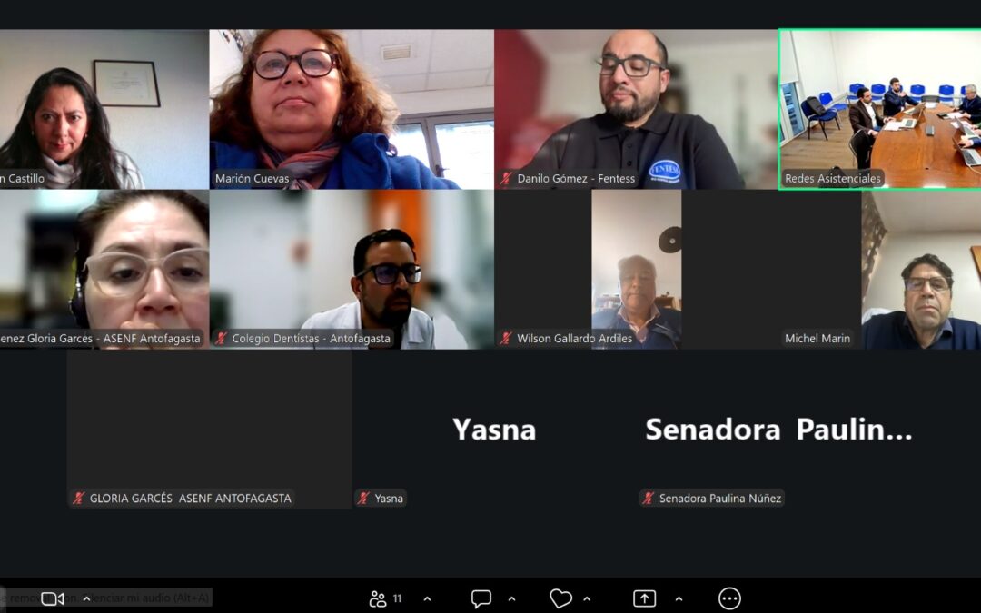 Fenpruss Antofagasta y gremios de salud exponen ante autoridades impacto de millonario recorte presupuestario