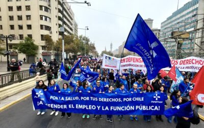 Fenpruss se movilizó en todo Chile conmemorando el Día Internacional de las y los Trabajadores