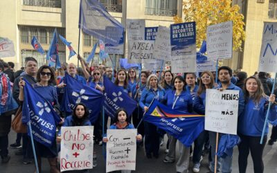 Fenpruss se moviliza en el Senado y exige revertir recortes que afectan a la salud pública