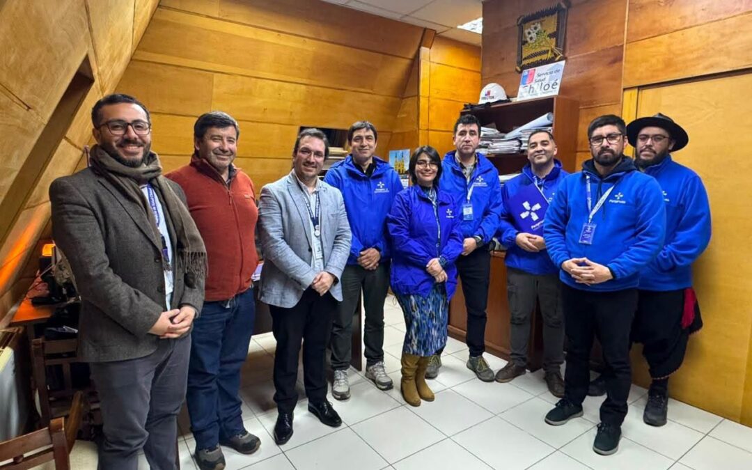 Dirigencia nacional de Fenpruss fortalece gestiones por la puesta en marcha del nuevo Hospital de Ancud
