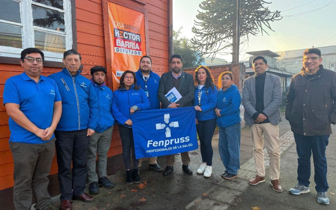 Coordinación Fenpruss Osorno plantea preocupación por recortes en salud y programas de APS ante diputado Héctor Barría