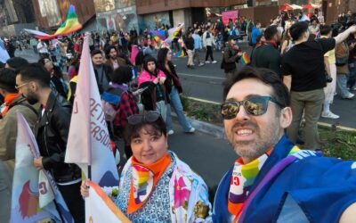 Fenpruss Zona Región Metropolitana participa en la Marcha del Orgullo junto a la CUT y MUMS