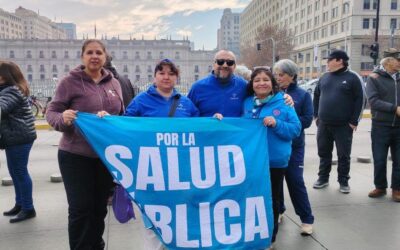 Fenpruss Región Metropolitana participa en marcha por el Día Nacional por la Defensa de la Salud Digna