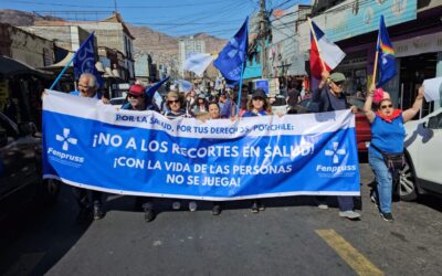 Fenpruss Antofagasta participa en jornada nacional por una salud digna