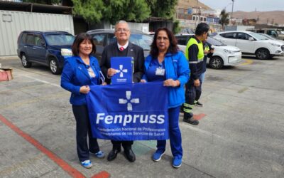Fenpruss Arica plantea al subsecretario de Redes Asistenciales urgencias de la salud regional