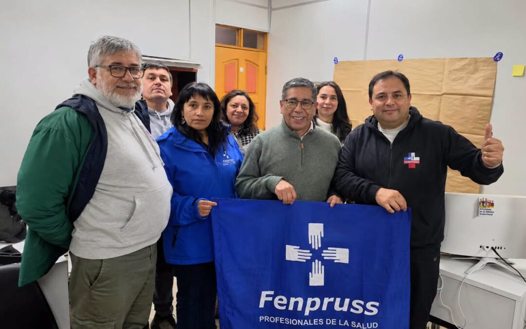Coordinación Fenpruss SS Chiloé expone al diputado Alex Nahuelquín las principales demandas de la salud del archipiélago