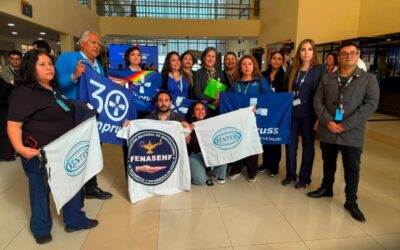 Fenpruss Hospital Regional de Antofagasta y Fenpruss Base Centro Oncológico del Norte lleva a la ministra de Salud las demandas urgentes de la red pública regional