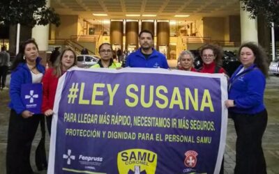 Fenpruss Coronel participa en histórica presentación de la «Ley Susana» en el Congreso para fortalecer la seguridad del personal SAMU