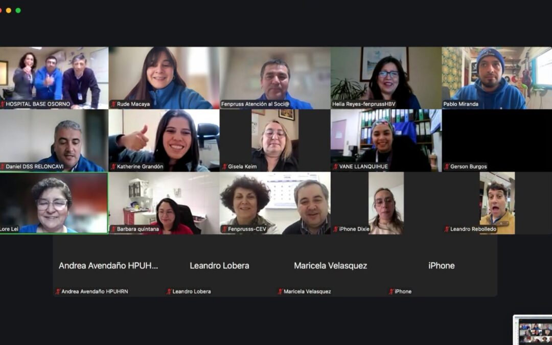Fenpruss Los Ríos y Los Lagos coordinan agenda frente a temas clave para la salud pública