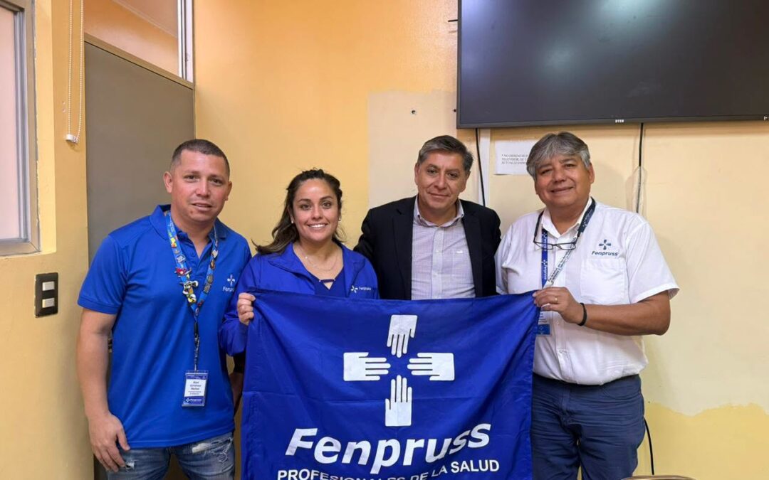 Diputado Arquero compromete gestiones y visitas a hospitales tras reunión con Coordinación Fenpruss Antofagasta