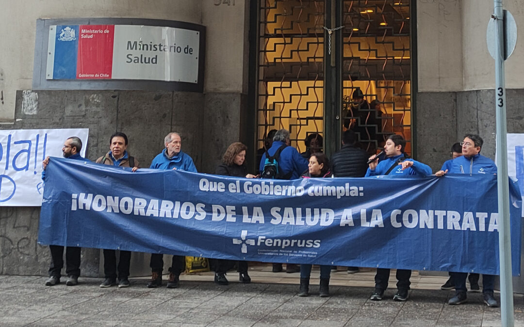 Declaración pública: Fenpruss rechaza insuficiente cantidad de traspasos de honorarios para salud