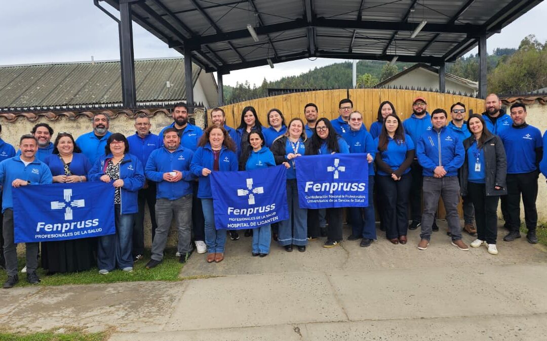 Fenpruss Maule fortalece presencia territorial con reunión zonal y encuentro con socias en Hospital de Licantén